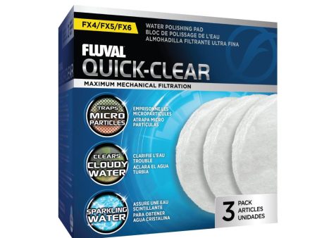 Blocs de polissage Quick Clear de l eau paquet de 3 Série FX4 FX5 FX6 Fluval on Sale