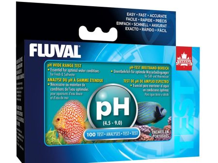 Trousse d analyse du pH à gamme étendue (4,9 - 9,0) Fluval Cheap