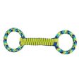 Zeus K9 Fitness jouet pour chien - anneaux en corde avec scoubidou balistique à tirer, 40,6 cm Sale