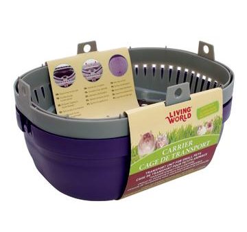 Living World Cage de transport violette pour petit mammifères Cheap