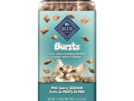 BLUE « Bursts » Gâteries pour Chats Saveur de Fruits de Mer Online now