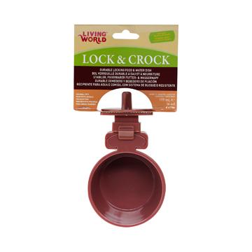 Living World Lock et Crock avec pince 177ml pour petits mammifères on Sale