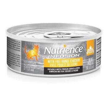 Conserve pour chat Nutrience Infusion - Pâté formule poulet de ferme 156g on Sale