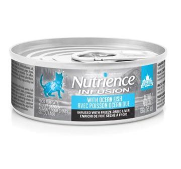 Conserve pour chat Nutrience Infusion - Pâté formule poisson océanique 156g Discount