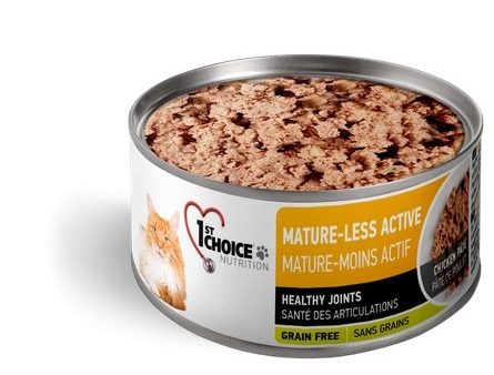 Conserve pour chat 1st Choice - Pâté formule mature moins actif Online